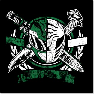 Tommy Oliver Green Ranger // White Ranger Posters and Art